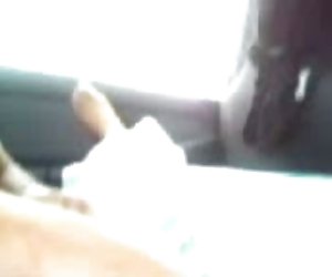 Sexy Bangla girl in car doing fun with bf