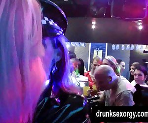 Bisexual bitches fuck at sex party