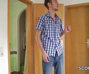 German milf seduce to Fuck by 18yr old not Step-Son