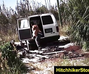 HelplessTeens Kaylee outdoor rough sex