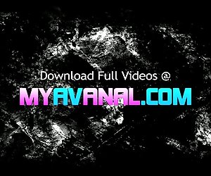 Sexy Asian babe pussy fondled and double penetrated