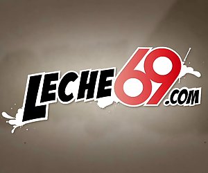 LECHE 69 Oiled up blonde fucked in the backyard
