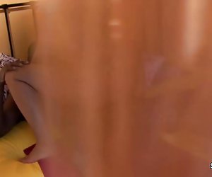 Big Black 26cm Dick Fuck German Teen Deep in Her Asshole