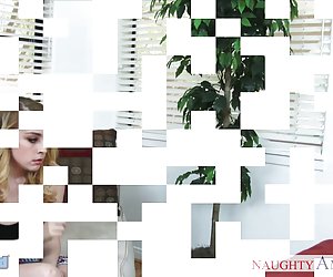 Cute blonde Alexia Gold gets pussy licked and fucked
